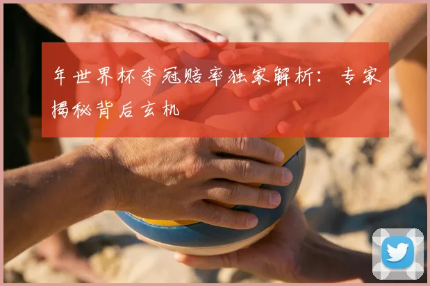 年世界杯夺冠赔率独家解析：专家揭秘背后玄机