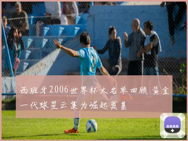 西班牙2006世界杯大名单回顾 黄金一代球星云集为崛起奠基