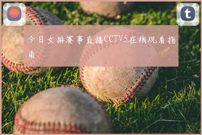 今日女排赛事直播CCTV5在线观看指南